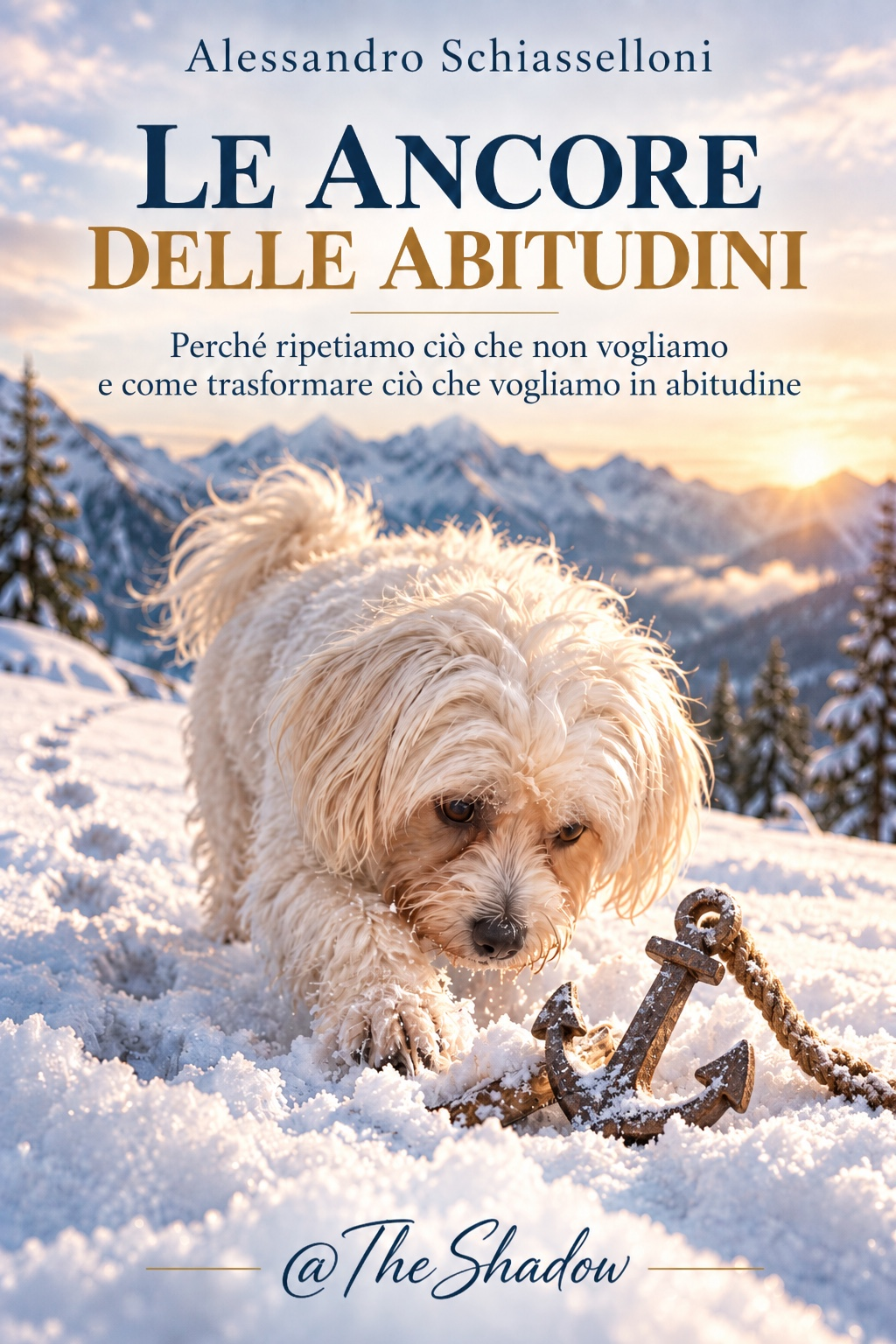Copertina originale di Le Ancore delle Abitudini, Alessandro Schiasselloni