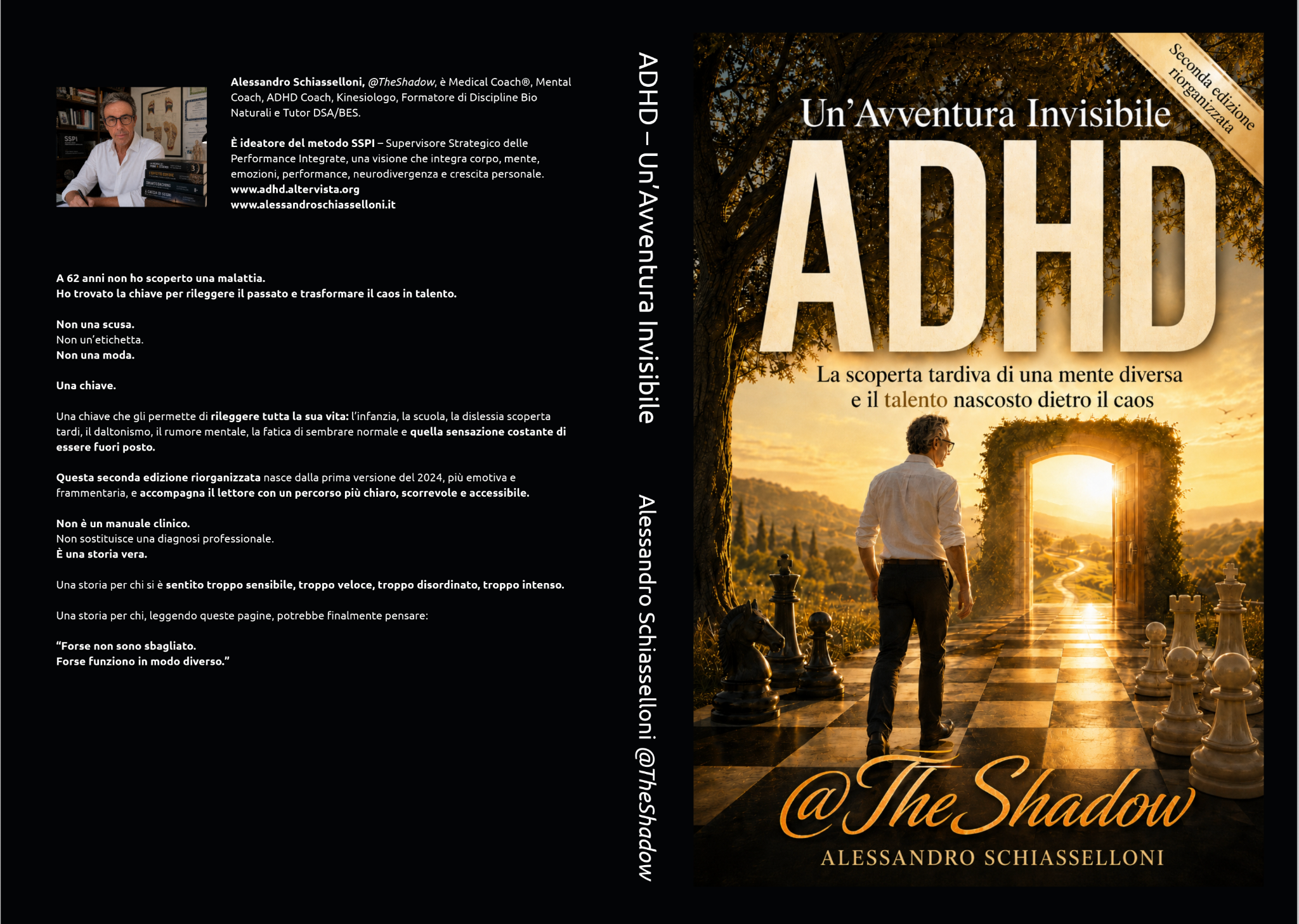Copertina completa di ADHD – Un’Avventura Invisibile, 2ª edizione